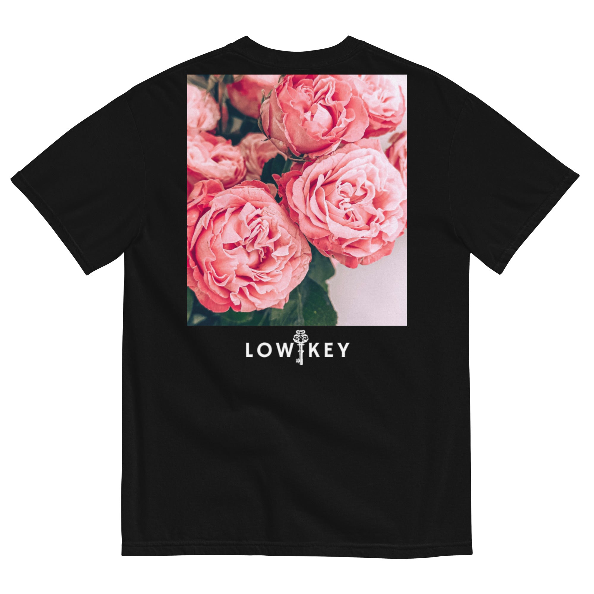 Lowkey Pink Roses T-shirt